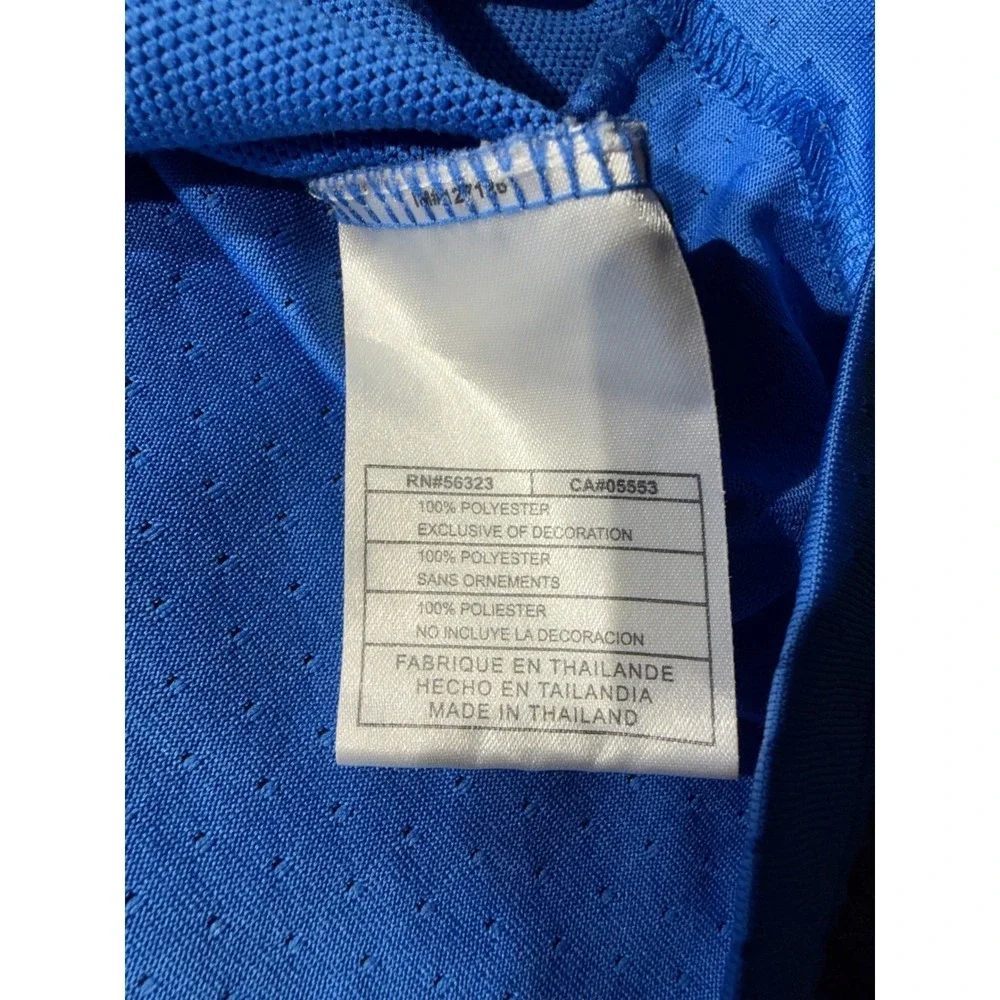 Nike Golf Mens Dri-FIT Polo Shirt Blue Short Sleeve Mesh Large 194474-474